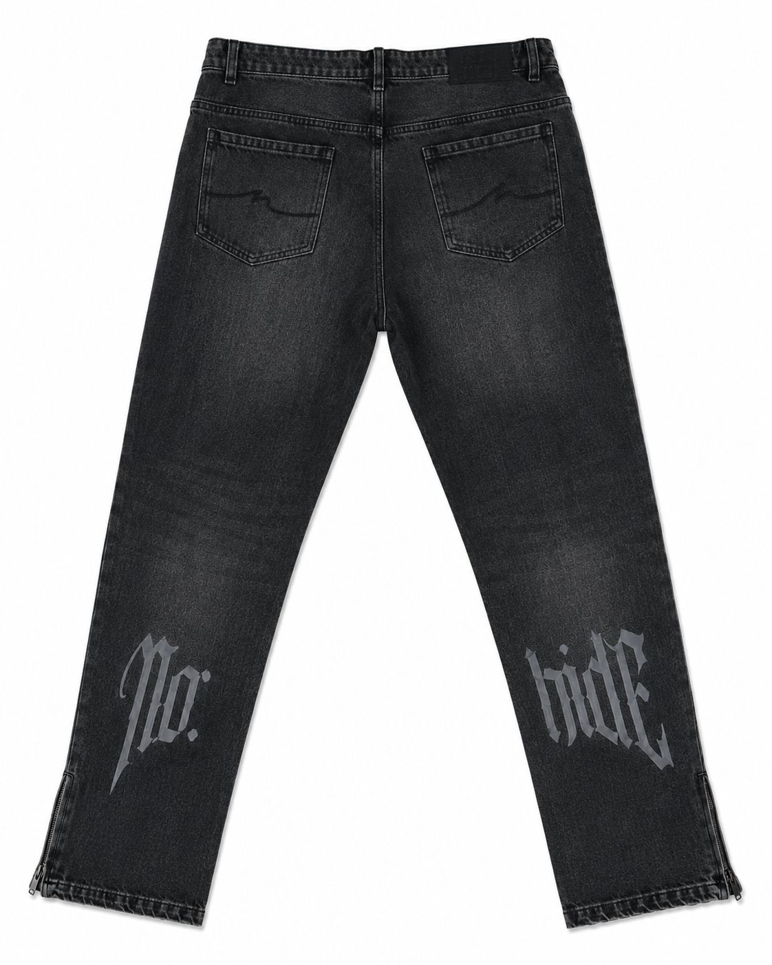 JEAN MEN BRUSHWORK - NO:HIDE