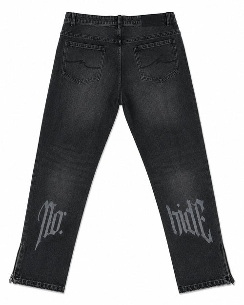 JEAN MEN BRUSHWORK - NO:HIDE