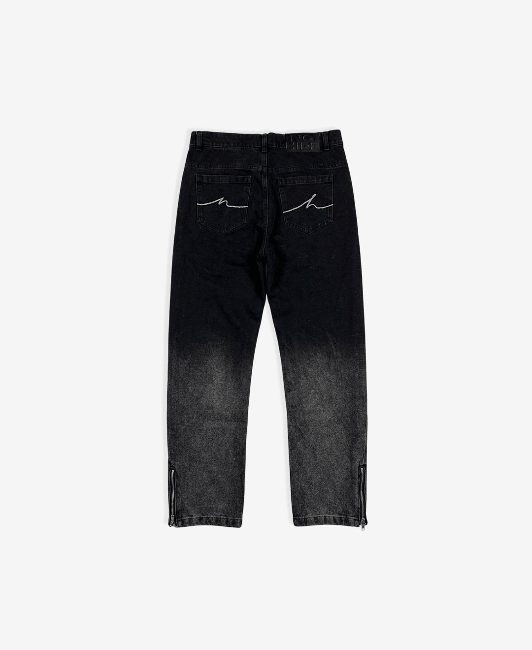 JEAN MEN FADED BLACK - NO:HIDE