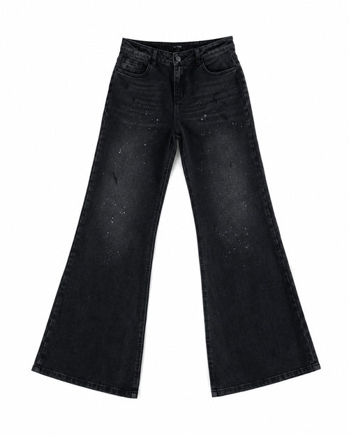 JEAN WOMAN BRUSHWORK - NO:HIDE