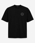 T-SHIRT BLACK CHENILLE PATCH - NO:HIDE
