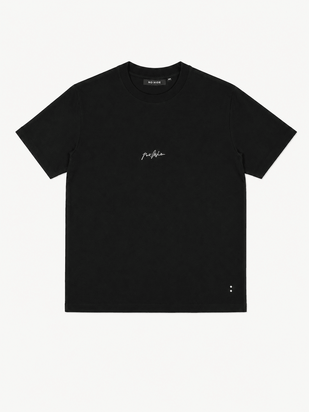 T-SHIRT BLACK CONCRET - NO:HIDE