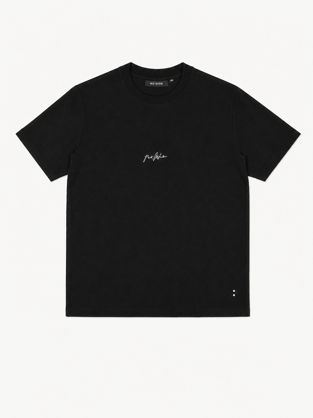 T-SHIRT BLACK CONCRET - NO:HIDE