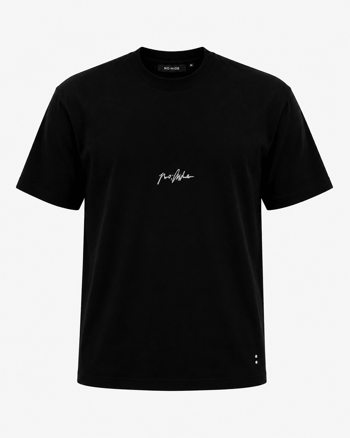 T-SHIRT BLACK CONCRET - NO:HIDE