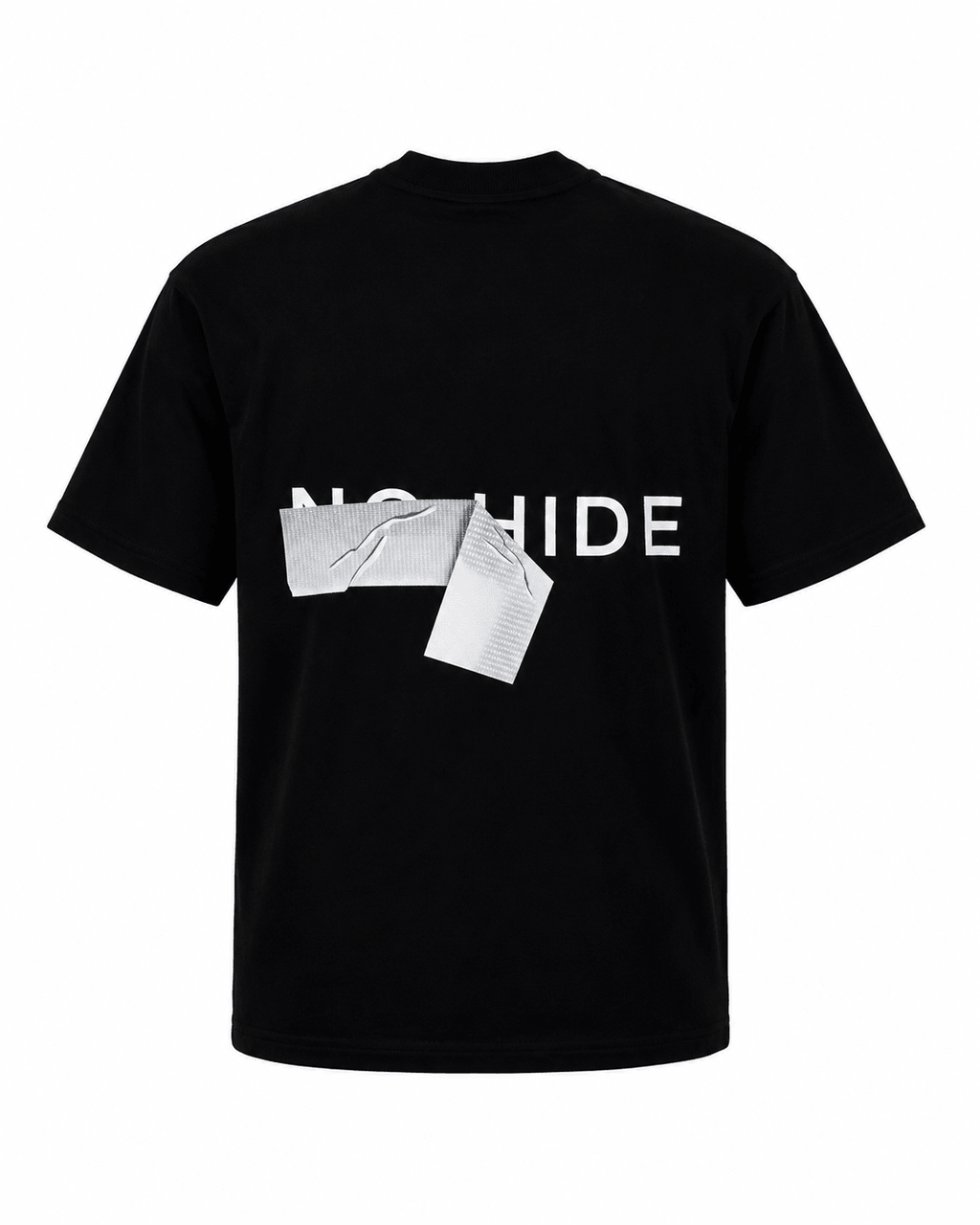 T-SHIRT HIDDEN LOGO - NO:HIDE