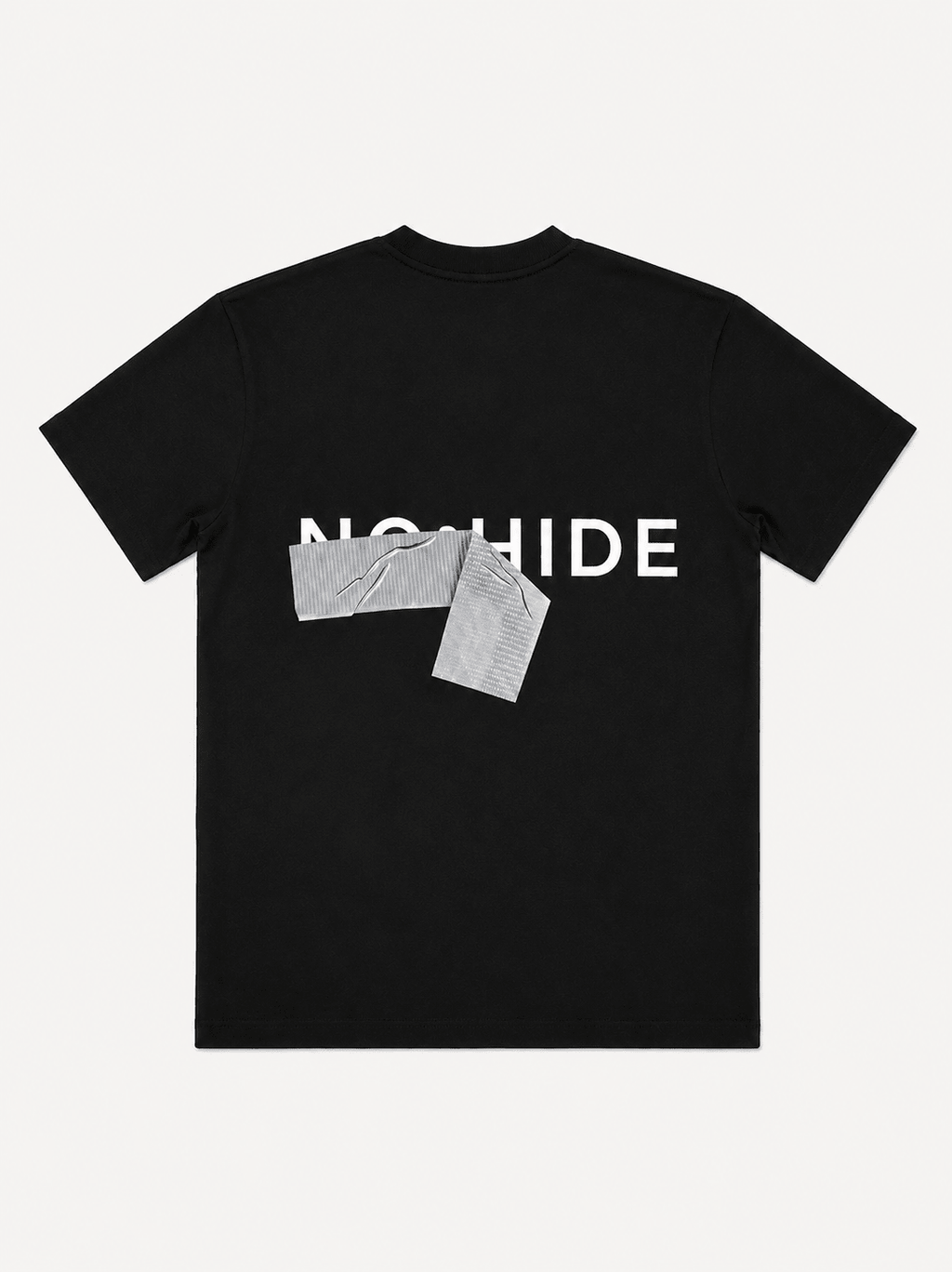 T-SHIRT HIDDEN LOGO - NO:HIDE