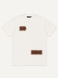 T-SHIRT IVORY BURNERD - NO:HIDE