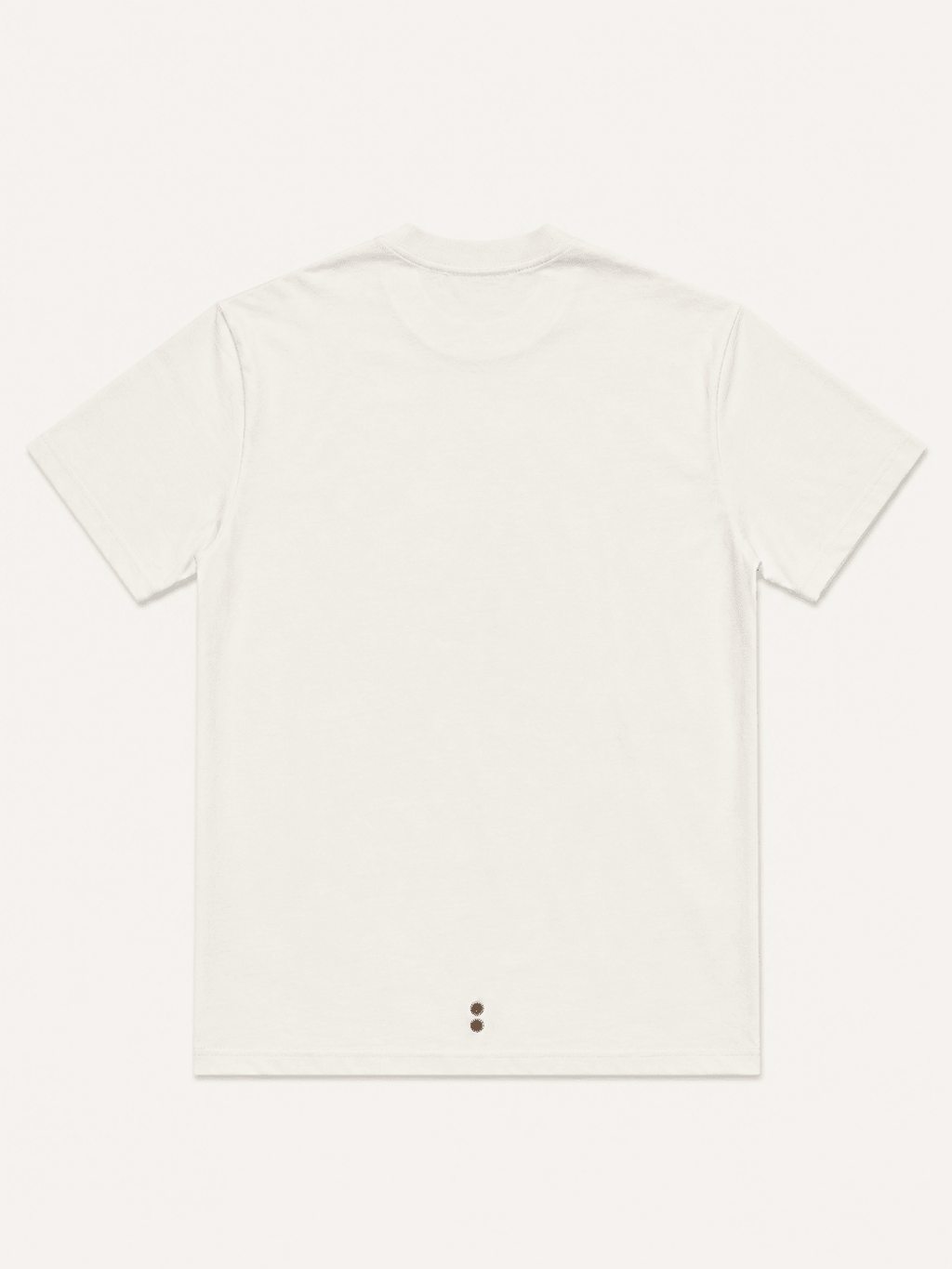 T-SHIRT IVORY BURNERD - NO:HIDE
