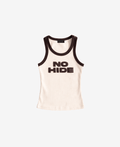 TANK TOP IVORY EMBOSSED - NO:HIDE