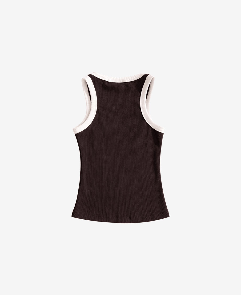 TANK TOP MOCCA EMBOSSED - NO:HIDE
